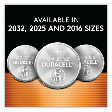 Duracell Lithium Coin Battery, 2032, PK6 DL2032BPK
